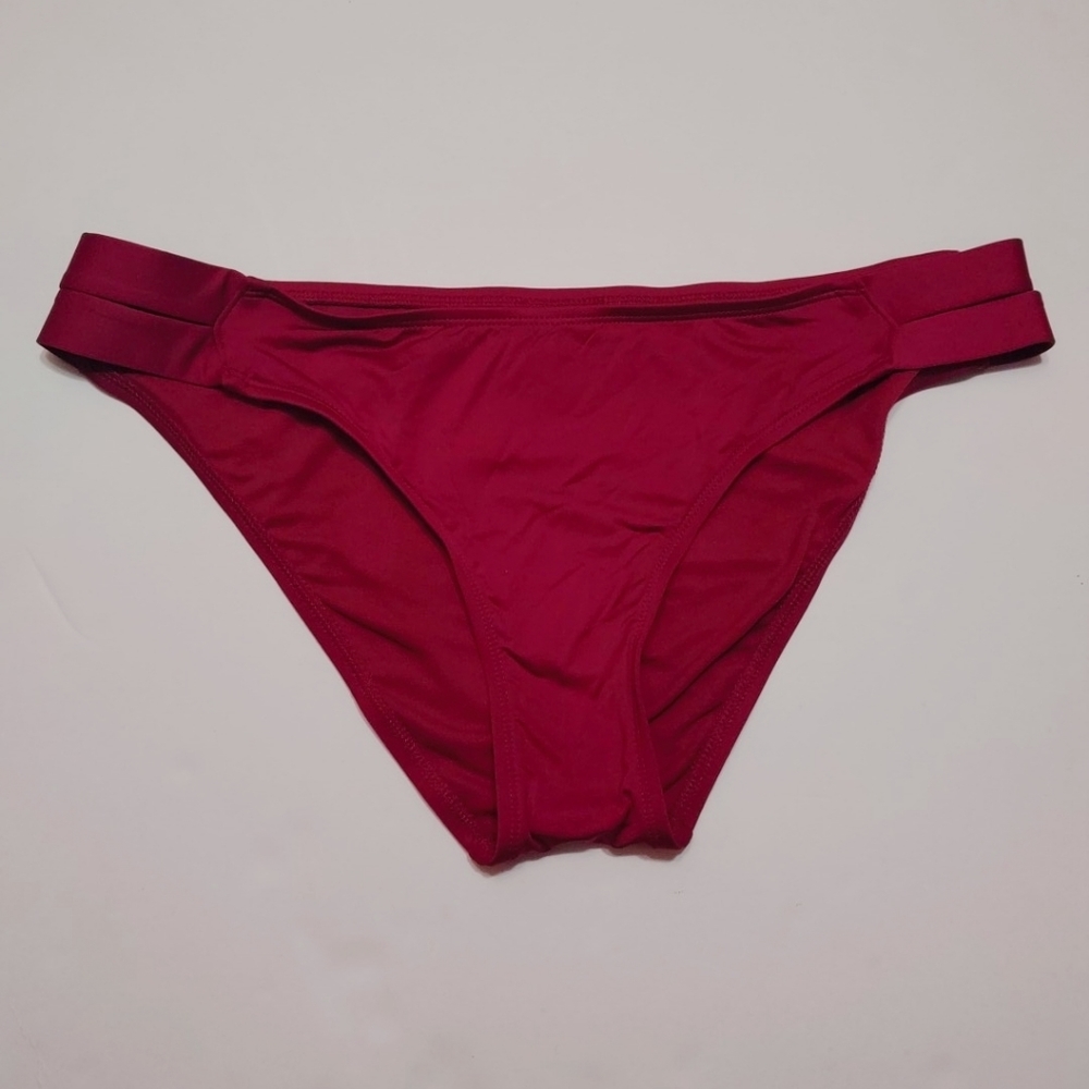 Mossimo Magenta Swimsuit Bikini Bottom XL
